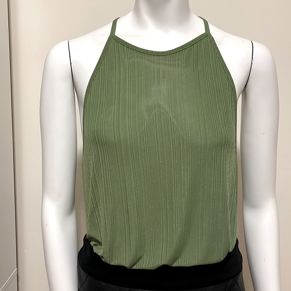 Moss green Free People Intimately Tank